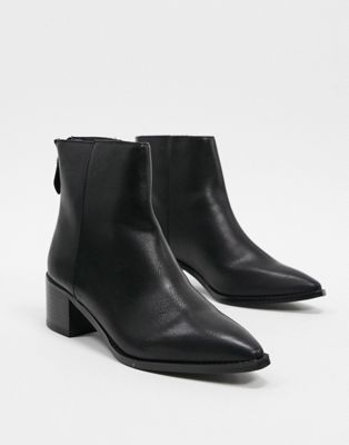фото Ботинки с заостренным носком vero moda-черный