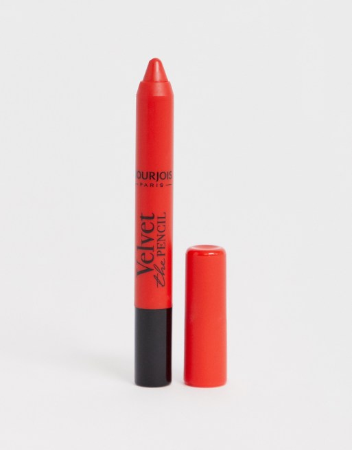 Bourjois Velvet The Pencil Crayon à Lèvres 14 Amuse Rouge