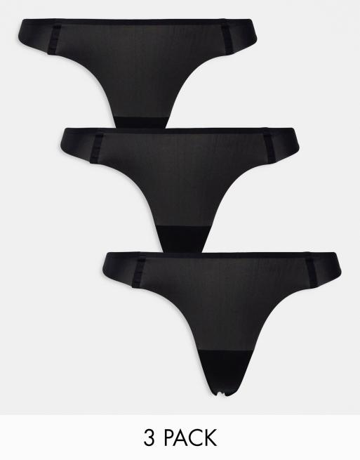 Boux Avenue CONTOUR THONG - Body - black - Zalando.de