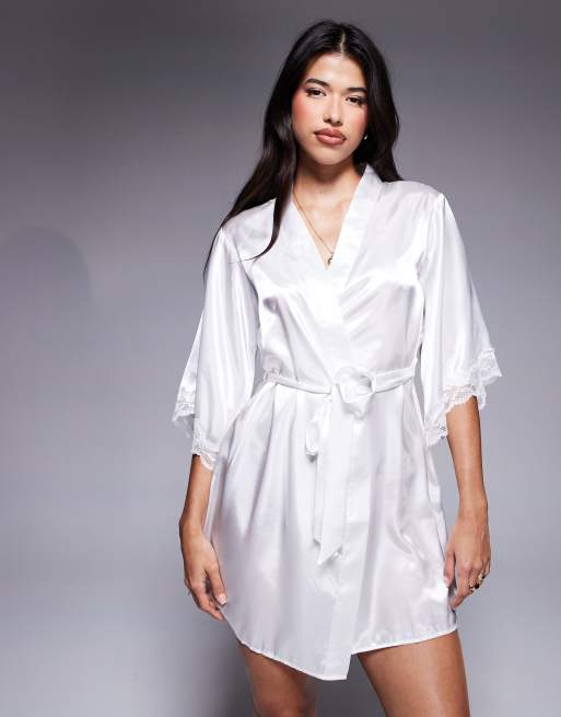 Boux Avenue – Amelia – Szlafrok w kolorze kości słoniowej, 2 z 4