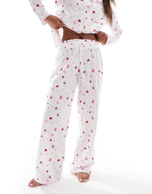 Fleece Pyjamas Christmas Pyjamas Argos Candy Cane Christmas Pjs