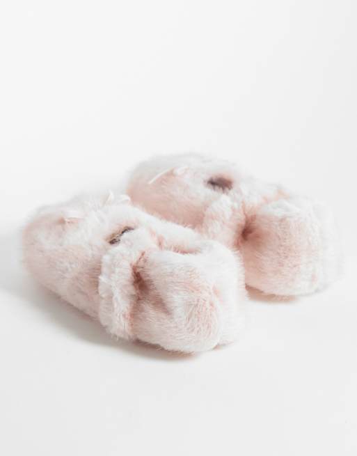 Boux Avenue comfortabele ballerina's met bandje in roze, 4 van 4