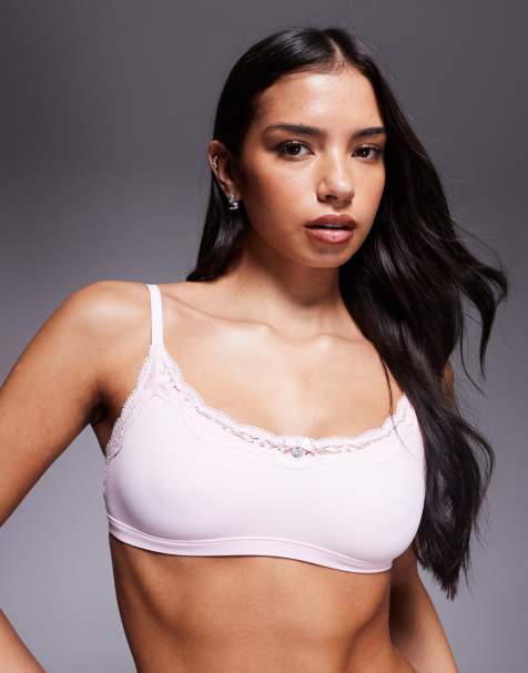 Boux Avenue - Elevated Essentials - Blød bralette i støvet lyserød - view 1