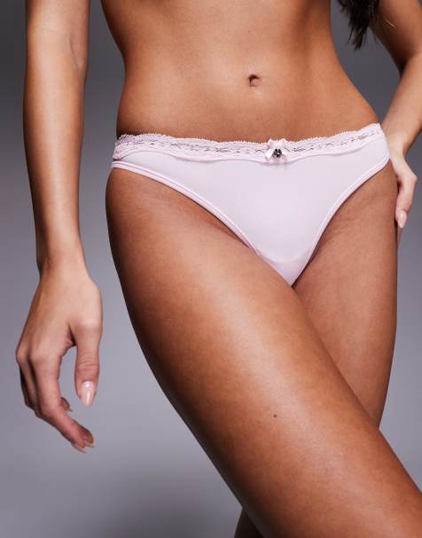 Boux Avenue – Elevated Essentials – Ljusrosa stringtrosor - view 1