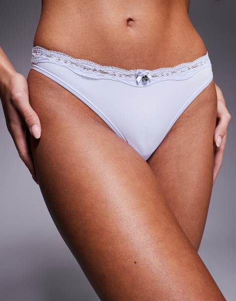 Boux Avenue - Elevated Essentials - String - Bleu arctique - view 1