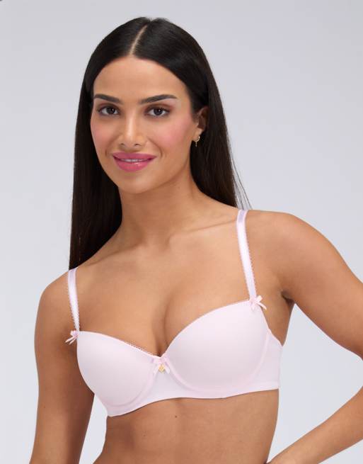 Boux Avenue Emma lingerie set in blush pink, 3 of 3
