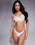 [Boux Avenue] Boux Avenue Gracey balconette bra in white 8 F WHITE