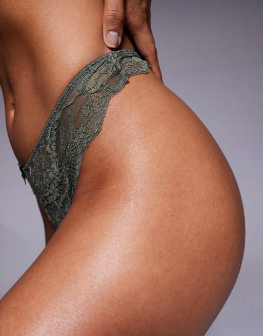 Boux Avenue Molly thong in green - part of a set, 3 of 4