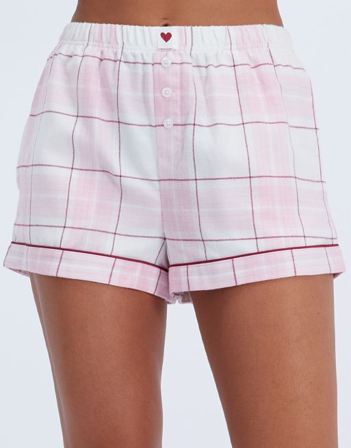 Boux Avenue Somerville checked pyjamas in pink mix, 2 of 4