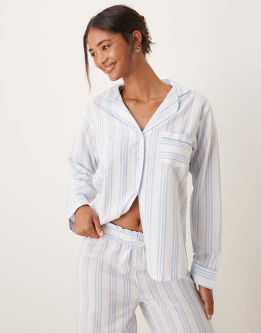 Woven Cotton Pyjamas Boux Avenue Check Pyjamas Boux Avenue Stripe