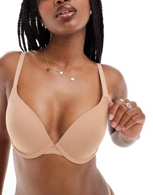 Shop Boux Avenue T-shirt Bra In Neutral