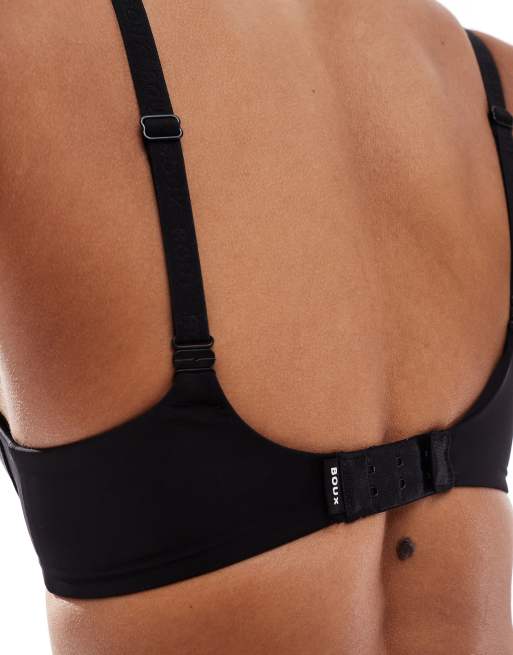Boux Avenue t-shirt bra in black, 3 of 4