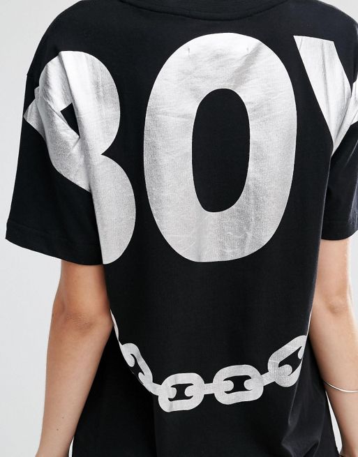 Boy London Chain Print T-Shirt | ASOS