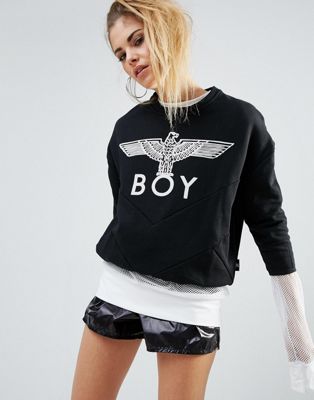 Boy London Eagle V Panel Sweatshirt | ASOS