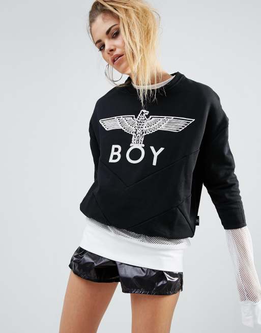 Boy London Eagle V Panel Sweatshirt