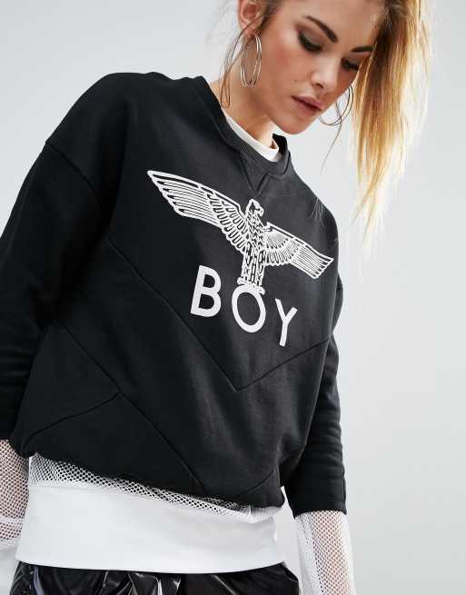 Boy London Eagle V Panel Sweatshirt