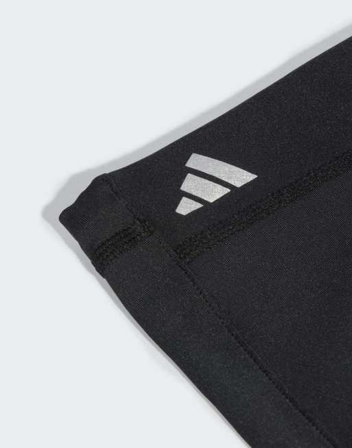 Braga para cuello negra y plateado reflectante Climawarm de adidas Performance, 3 de 3