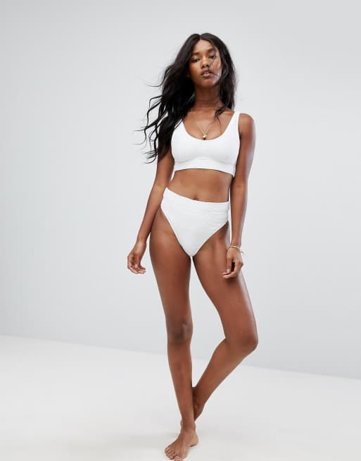 Braguita discount bikini blanca