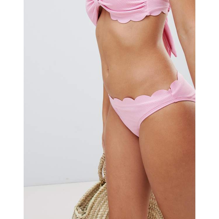 Braguita de bikini Scallop