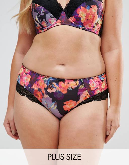 Conjunto de lencería con sujetador y braguitas Allysa de City Chic, 2 de 2