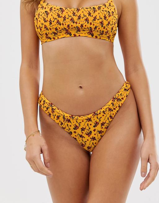 Rio Rain Tanga - Braguita de bikini con estampado de lunares para Mujer