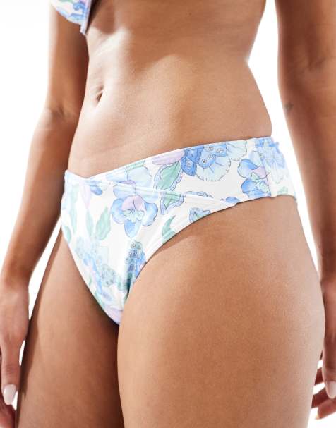 Braguitas de bikini de talle alto con estampado floral de Hollister (parte de un conjunto) - view 1