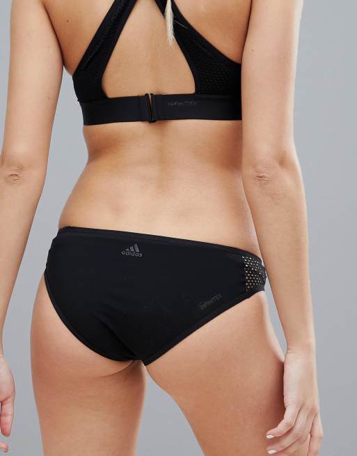 Anzai Repegar acuerdo Bikini negro de adidas | ASOS