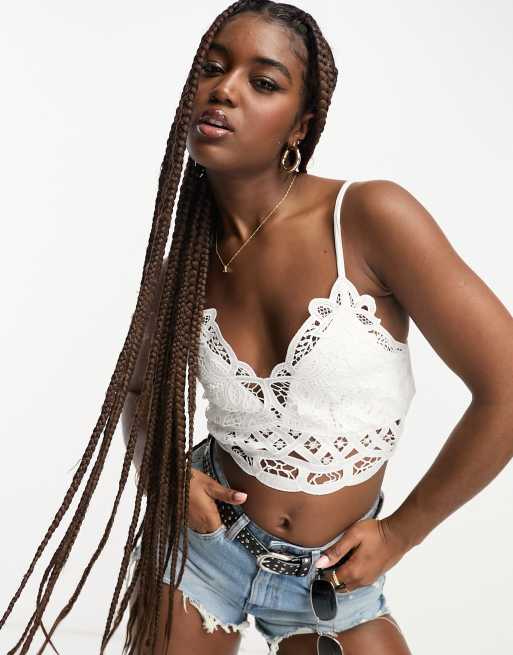 Cream colored hot sale bralette