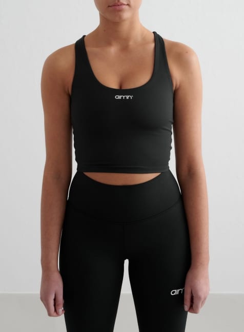 Bralette negro básico Core de Aim'n - view 1