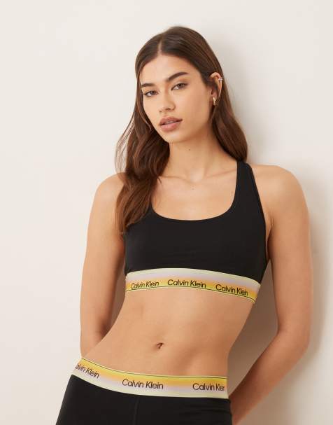 Bralette negro sin forro Pride de Calvin Klein - view 1