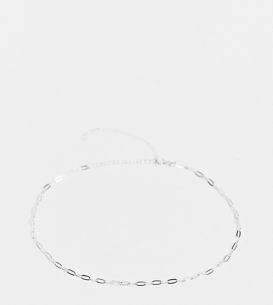 фото Браслет-цепочка из стерлингового серебра kingsley ryan curve-серебристый
