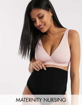 Bravado Ballet nursing bra in peony pink  - ASOS Price Checker