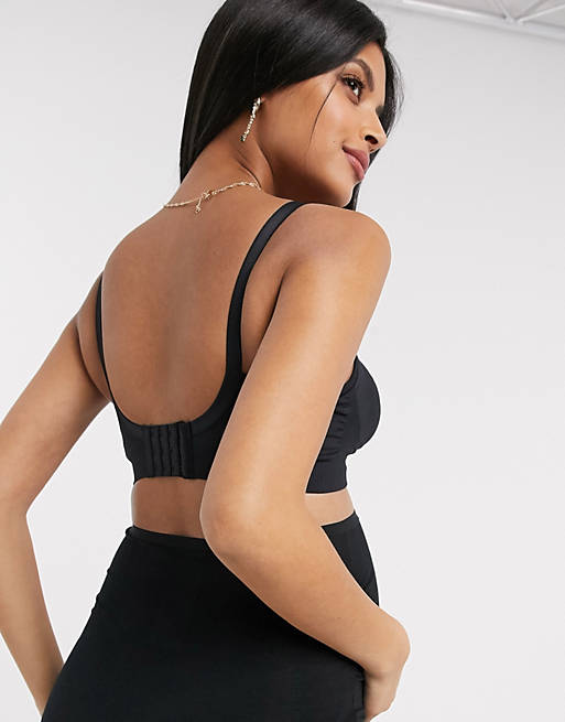 Lingerie & Nightwear Bravado Body Silk seamless nursing bra in black 