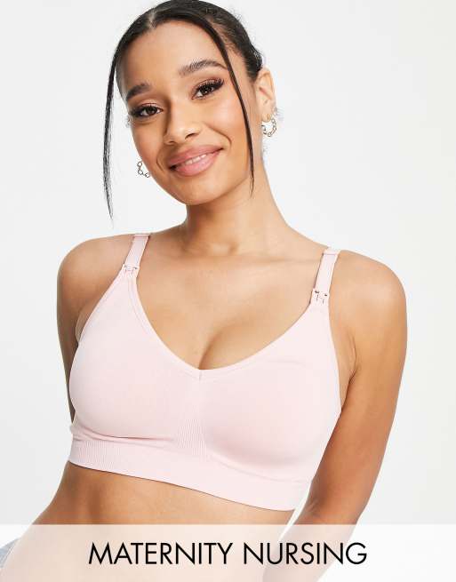 Bravado seamless nursing bra in peony pink