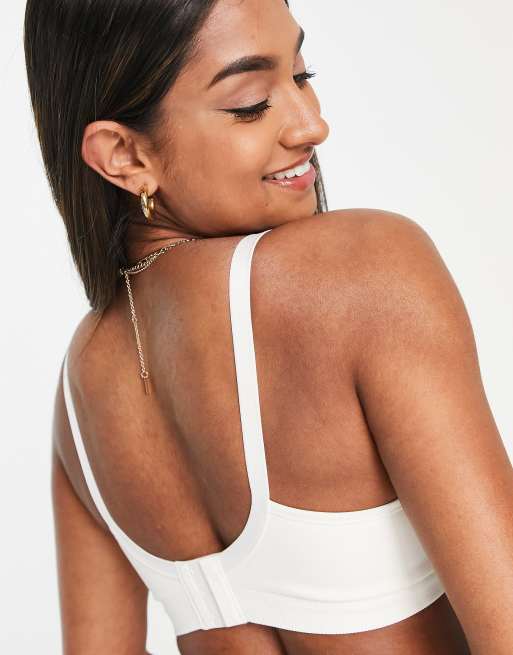 Bravado seamless nursing bra in antique white | ASOS
