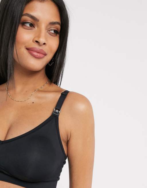 Bravado seamless nursing bra in black