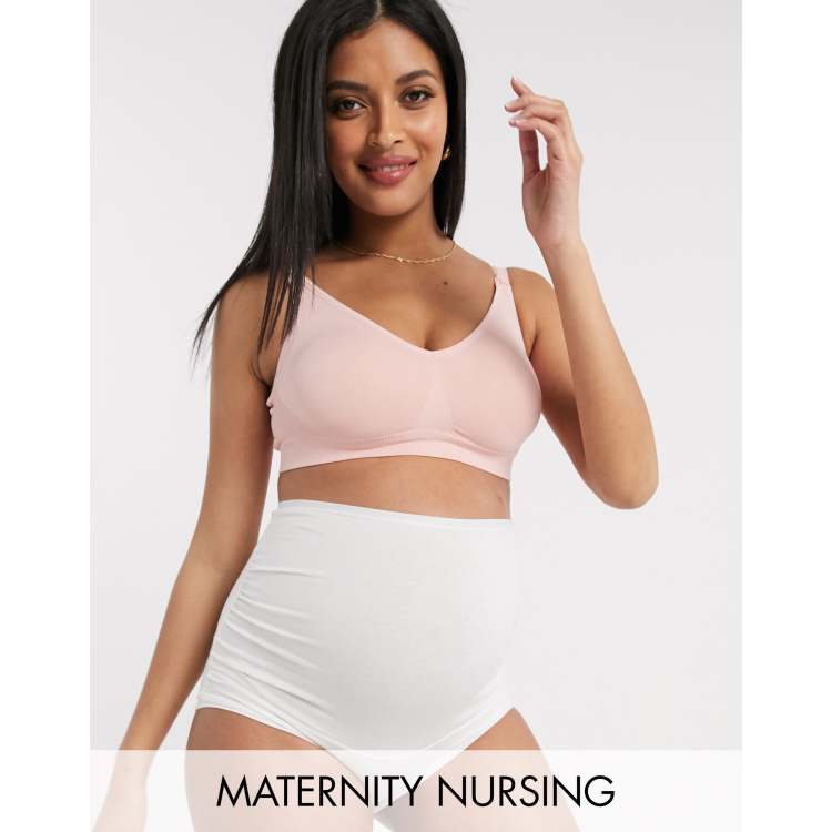 aflevere navneord Uden tvivl Bravado seamless nursing bra in peony pink | ASOS