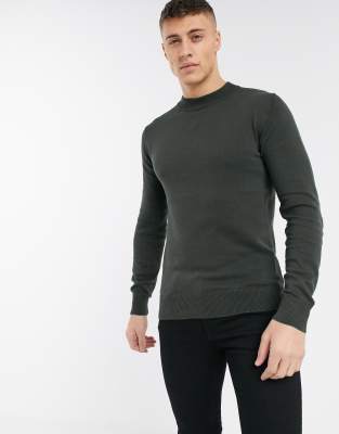 cotton turtleneck sweater