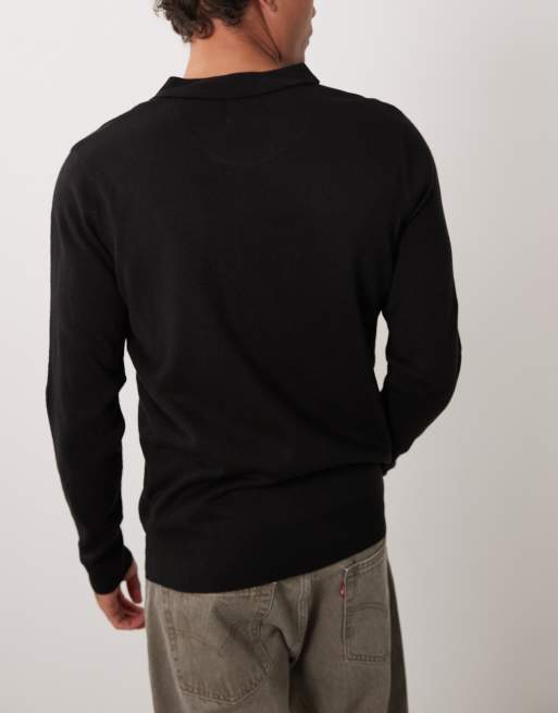 Brave Soul 3 pack long sleeve trophy neck polo shirts , 4 of 5