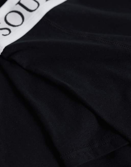 Brave Soul 5 pack boxers in black, 3 of 4
