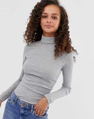 asos roll neck top