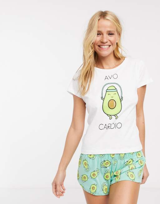 Brave Soul avo cardio short pajama set