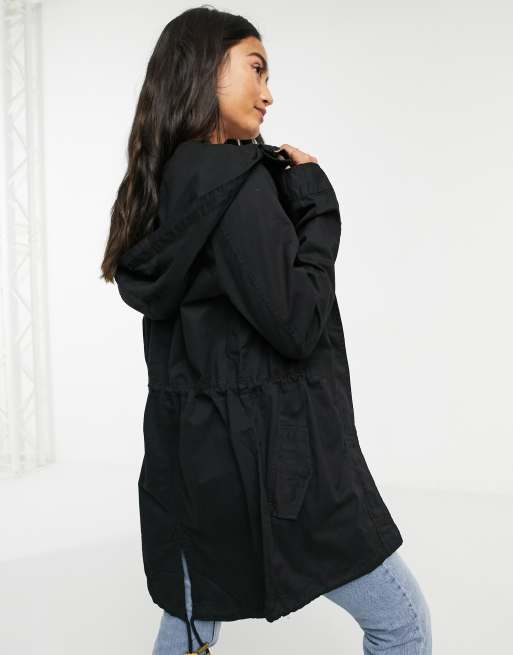 Brave soul 2025 black parka