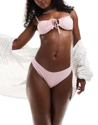 Brave Soul Brave Soul bikini bottoms in pink