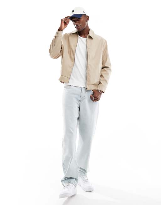 Brave Soul - Blouson Harrington léger - Taupe, 4 de 4