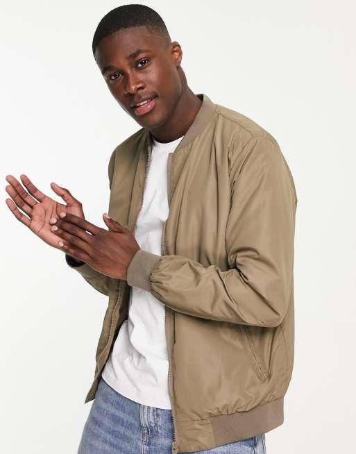 Brave soul hotsell lightweight bomber jacket