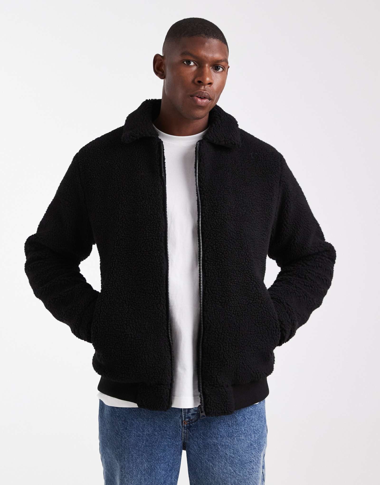 Куртка-бомбер Brave Soul borg черного цвета