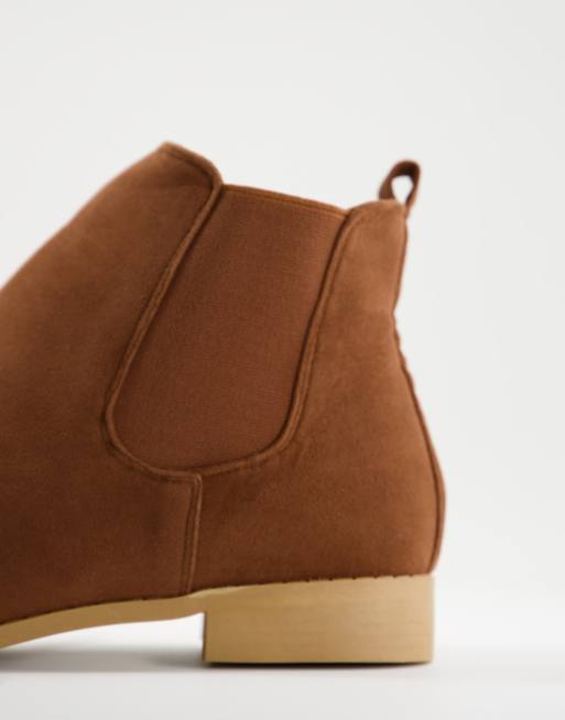 Brave Soul - Bottines Chelsea en imitation daim - Fauve, 2 de 4
