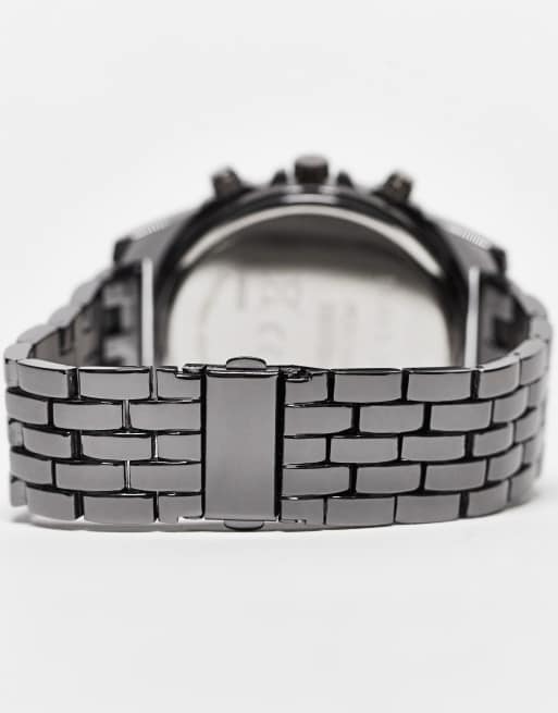 Brave Soul - Breed armbandhorloge in zilver, 2 van 4