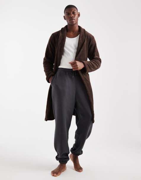 Brave Soul – Brun, fluffig morgonrock - view 1